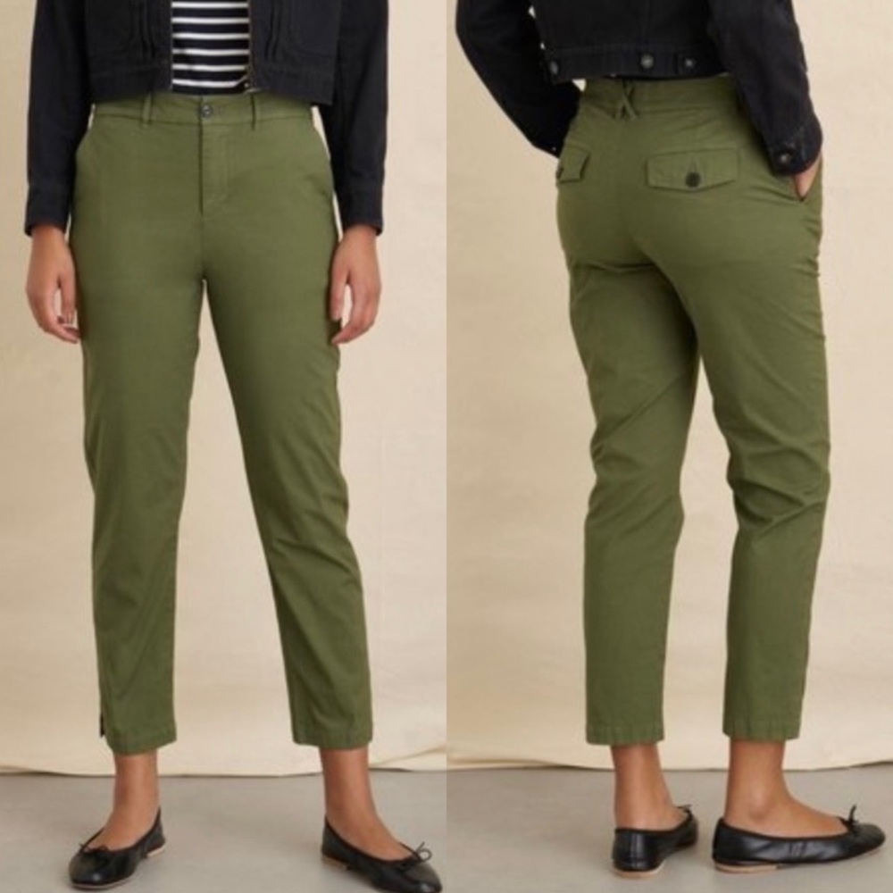 NWT Alex Mill Alex Chino Pants in Army Olive Green